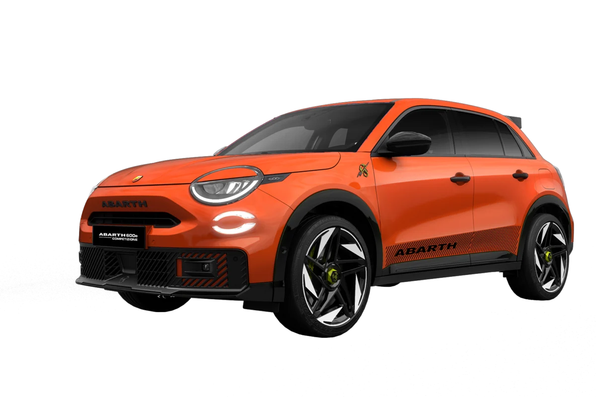 Abarth 600e a Torino e Moncalieri