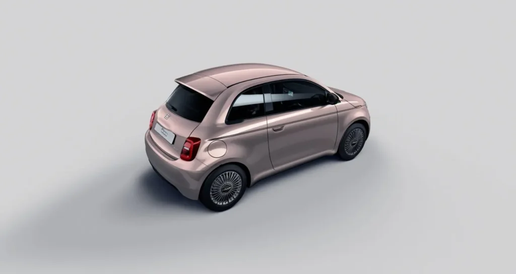 fiat pandina spazio alba e bra vista posteriore