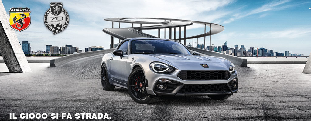 Abarth 124 Spider Alba e Bra