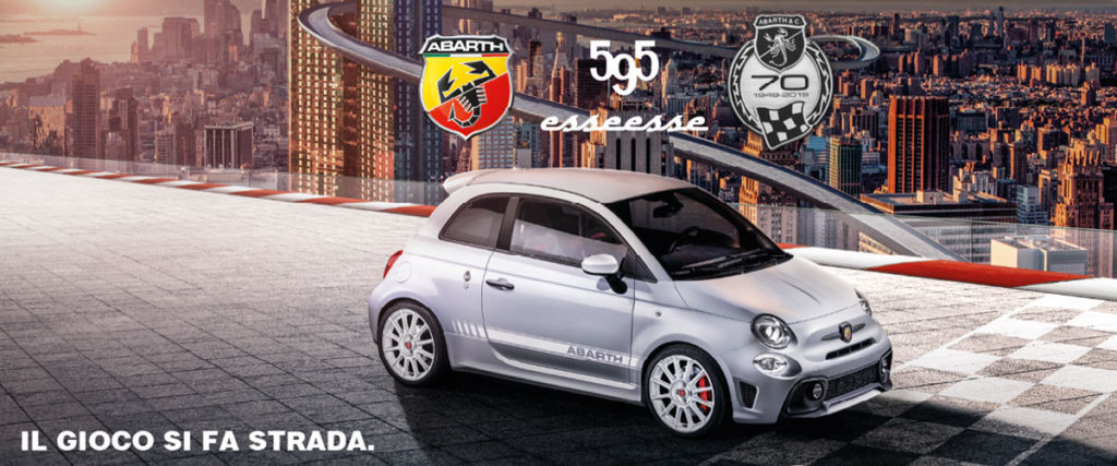 Abarth 595 70° Anniversario Alba e Bra