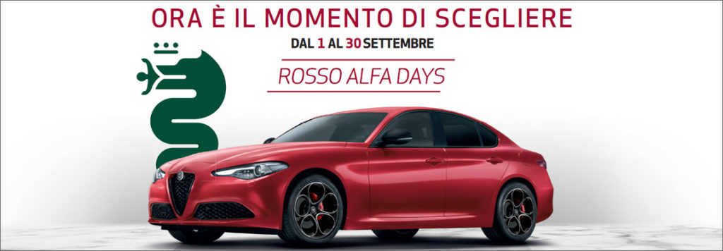 Alfa Romeo Giulia in promozione