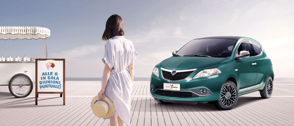 Lancia Ypsilon da Spazio ad Alba e Bra