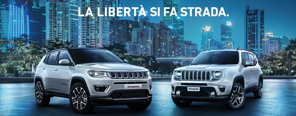 Jeep Renegade e Jeep Compass  Alba e Bra