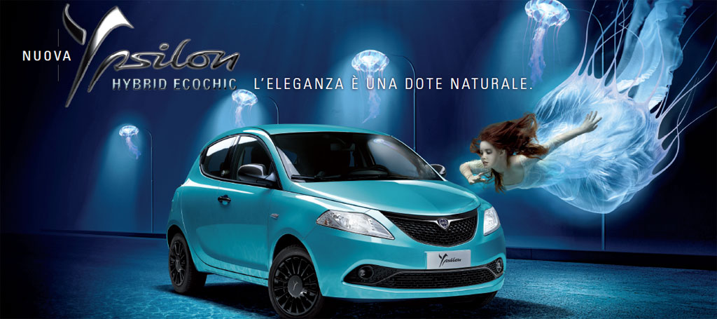 Lancia Ypsilon Alba e Bra