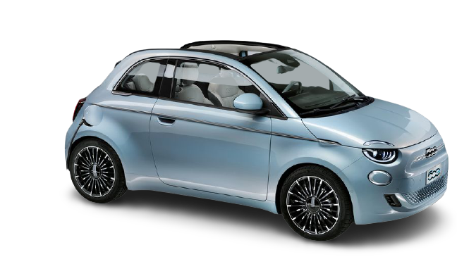 Nuova Fiat 500e Cabrio Alba e Bra