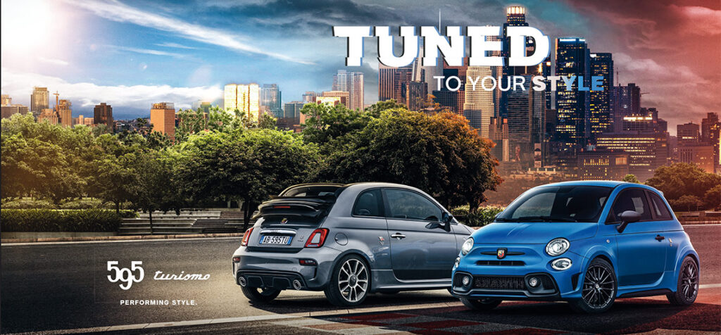 Gamma Abarth 595 da Spazio ad Alba e Bra