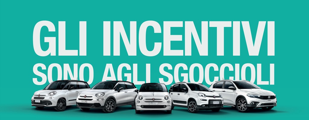 Gamma Fiat con Bonus grazie agli incentivi statali
