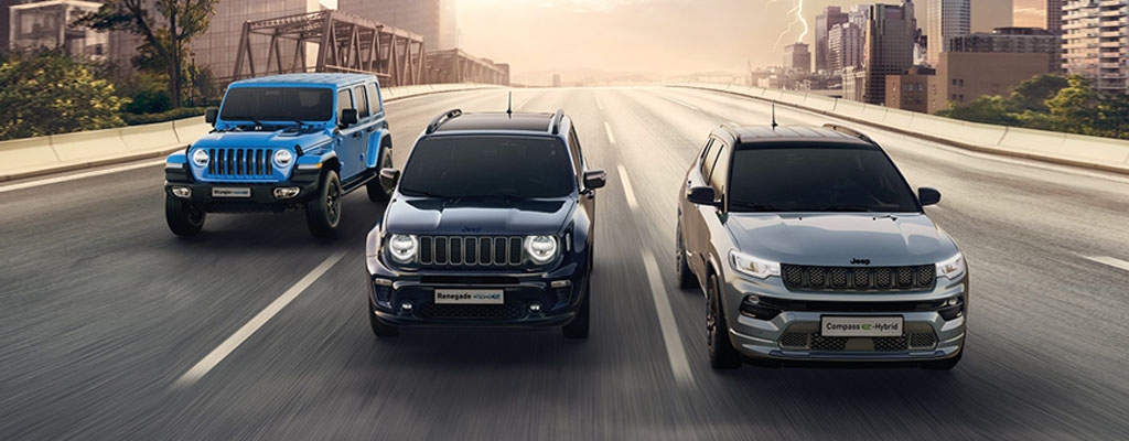 Gamma Jeep e-Hybrid in promozione da Spazio ad Alba e Bra